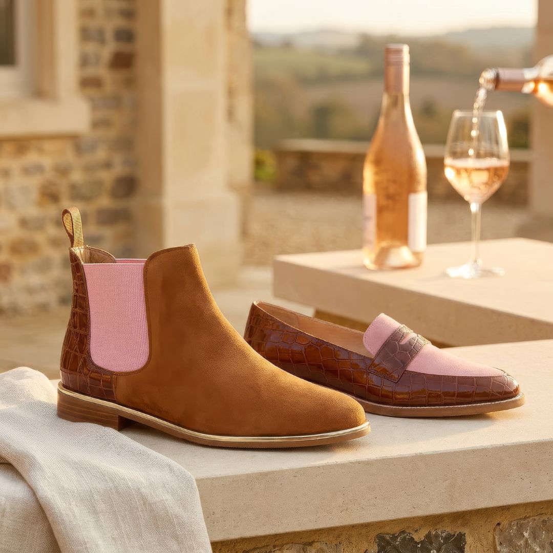 Classic Rosé Tan Loafer