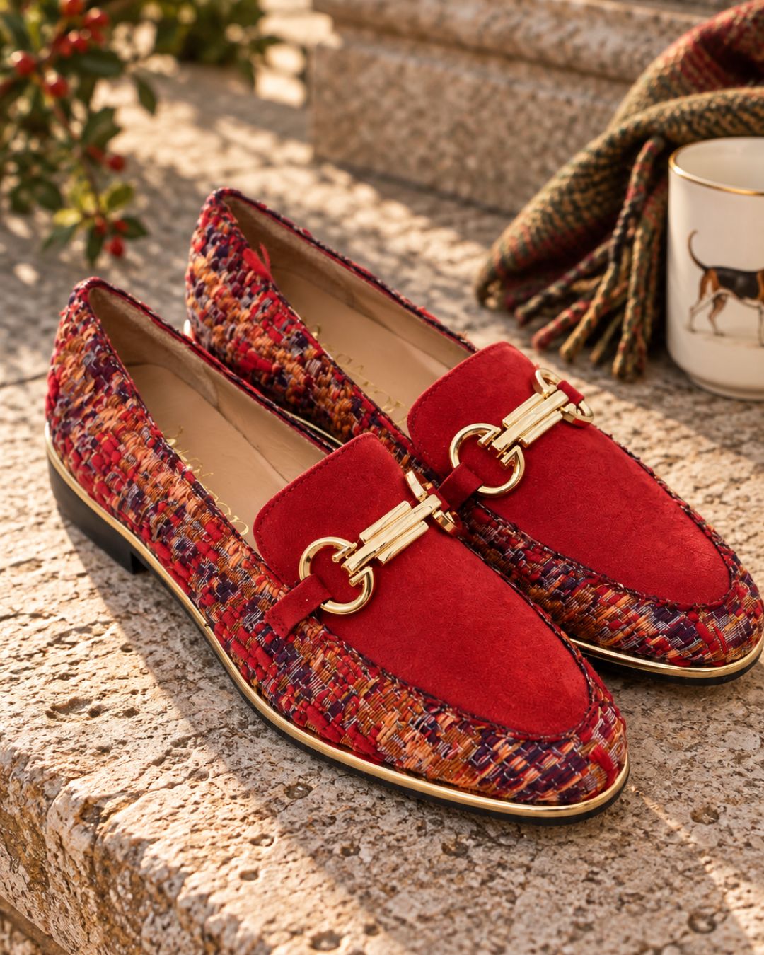 Hunting Red Loafer