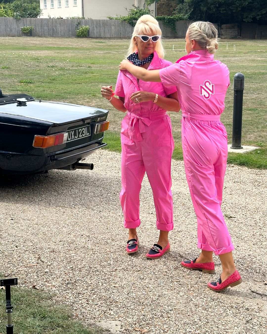 The Goodwood Boiler Suit – Nicola Sexton Pink