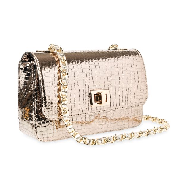 The Celia ~ Bronze Metallic Crossbody Handbag