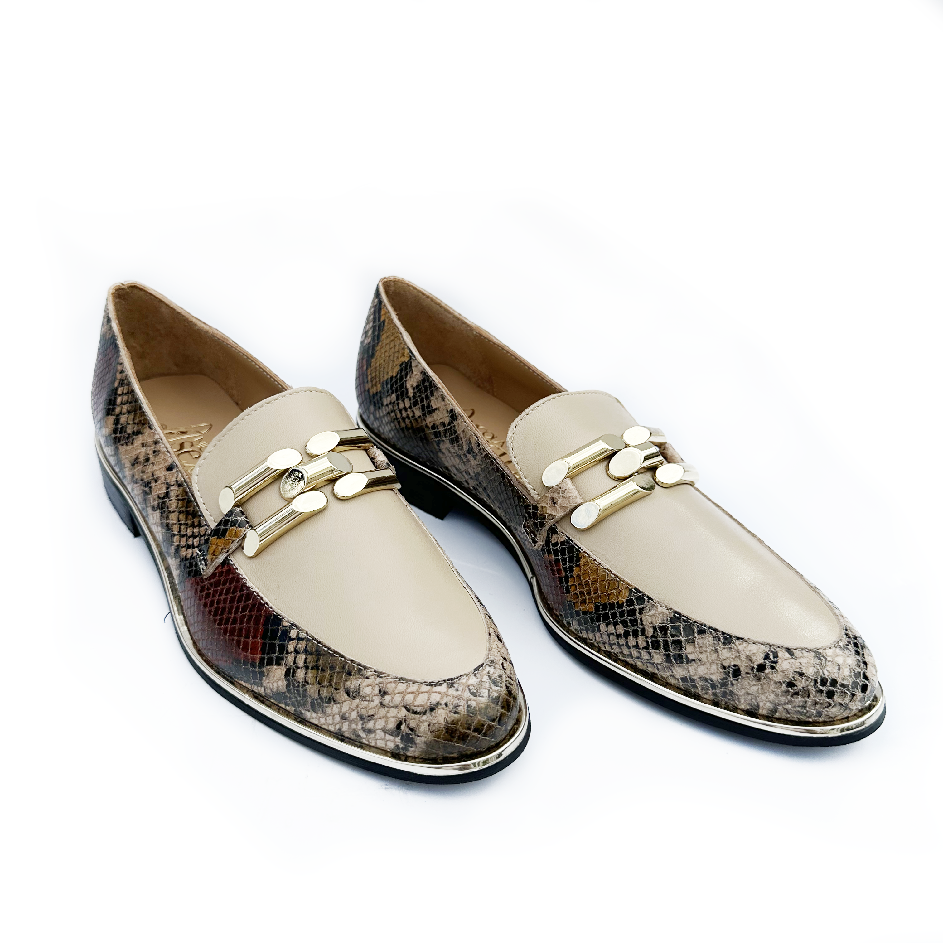 Snake Print Loafer