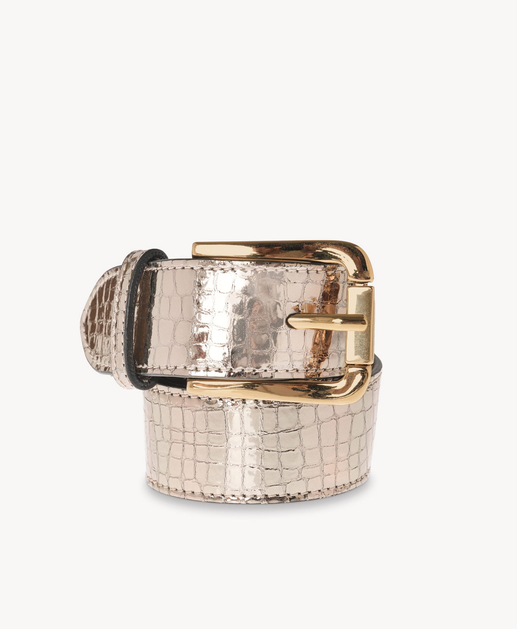 The Cara Belt ~ Bronze Metallic