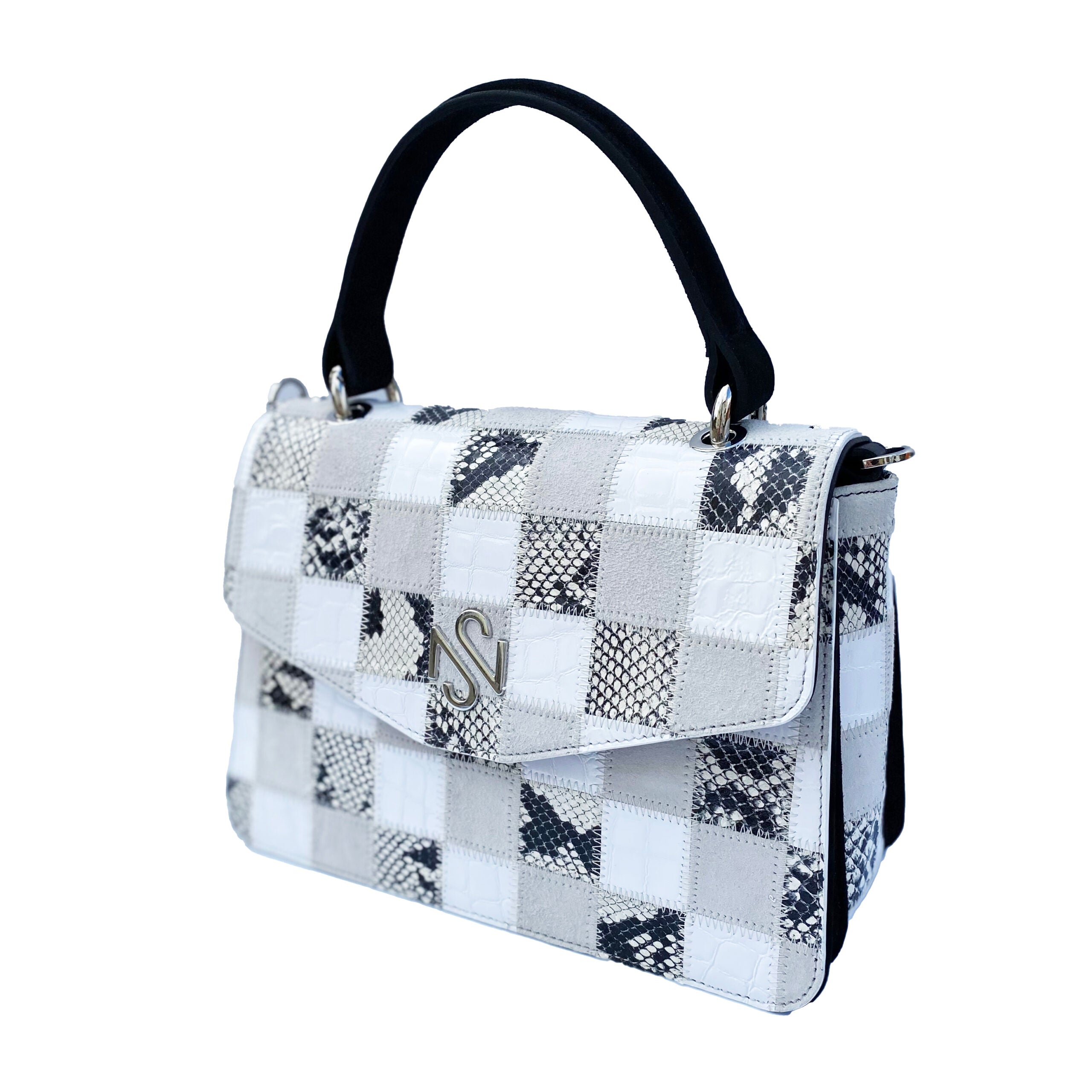 Limited Edition Patchwork 'India' Top Handle Bag