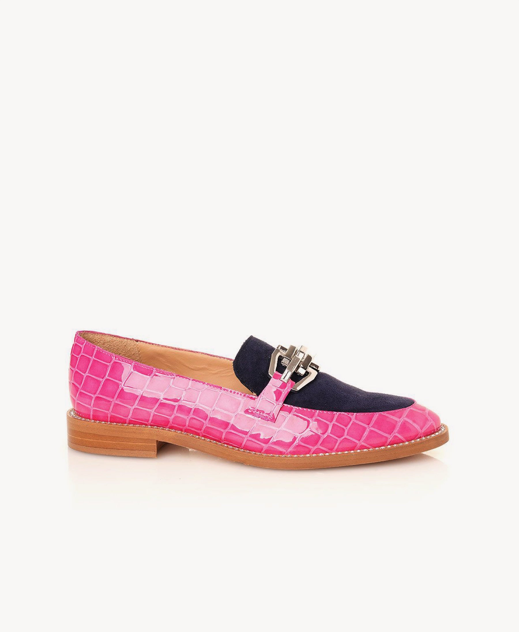 Pink Croc Loafer