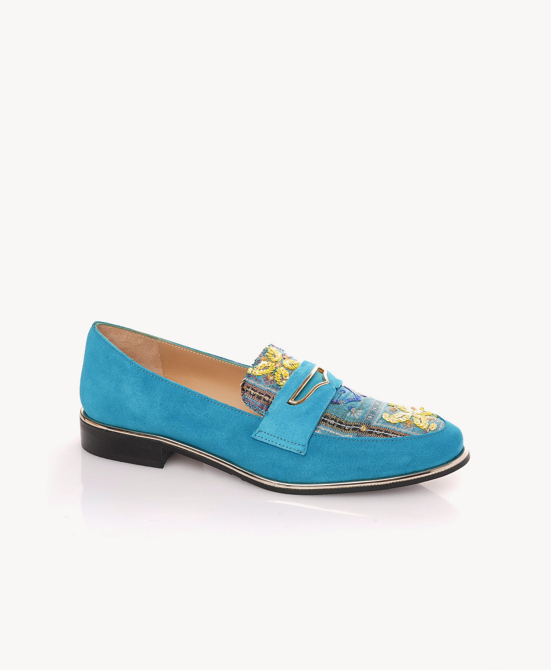 Turquoise Loafer