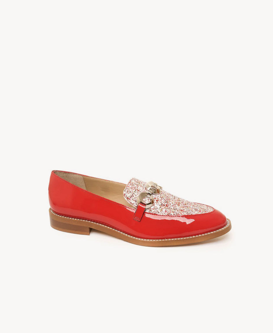 Sparkling Scarlet Loafer