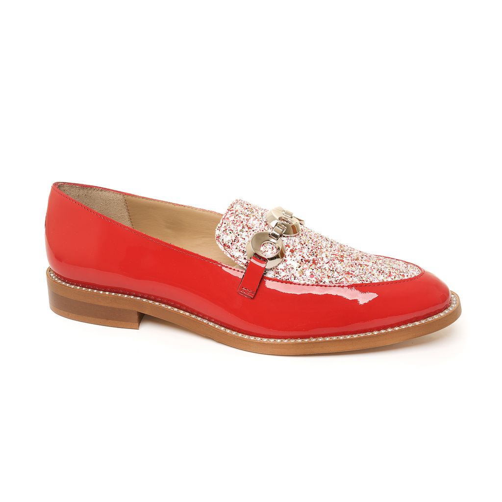 Sparkling Scarlet Loafer