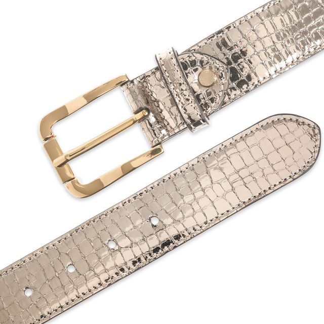 The Cara Belt ~ Bronze Metallic
