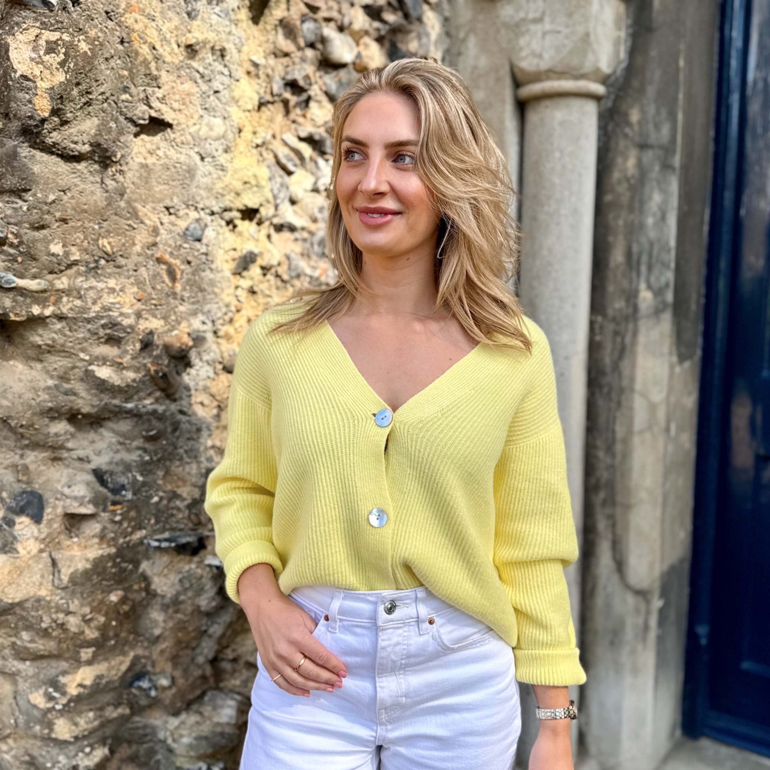 Yellow Cardigan
