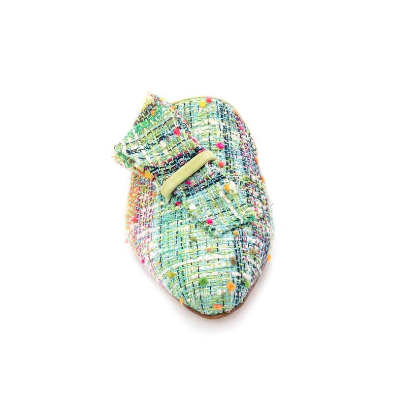 Lime Green Pointed Mule