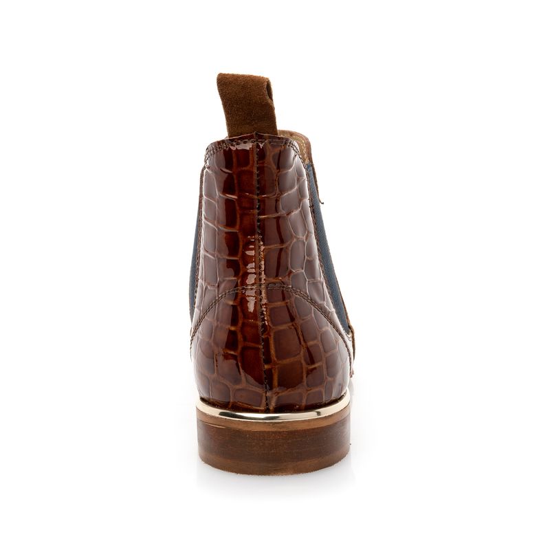 Tan & Navy Chelsea Boot
