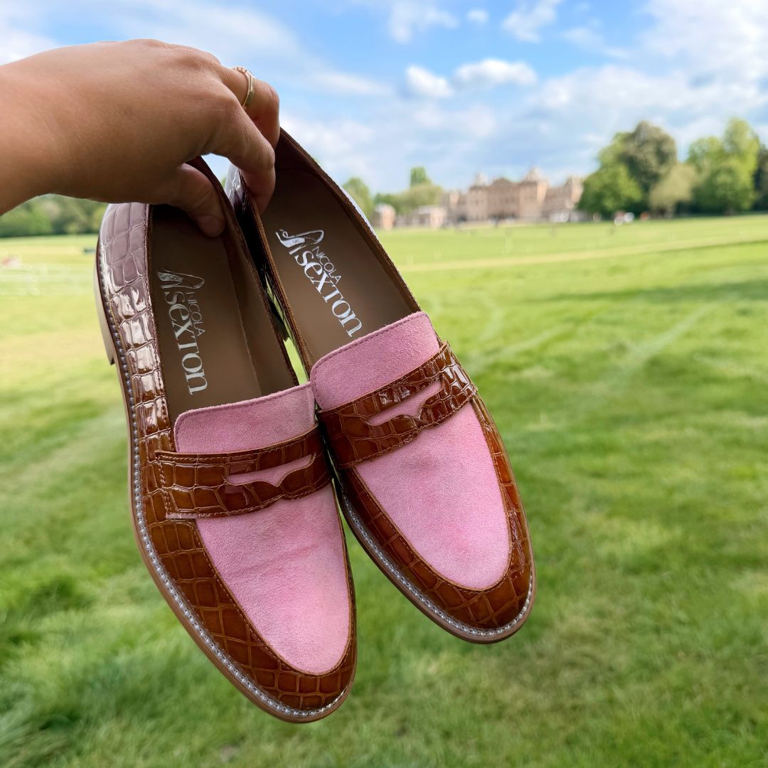 Classic Rosé Tan Loafer