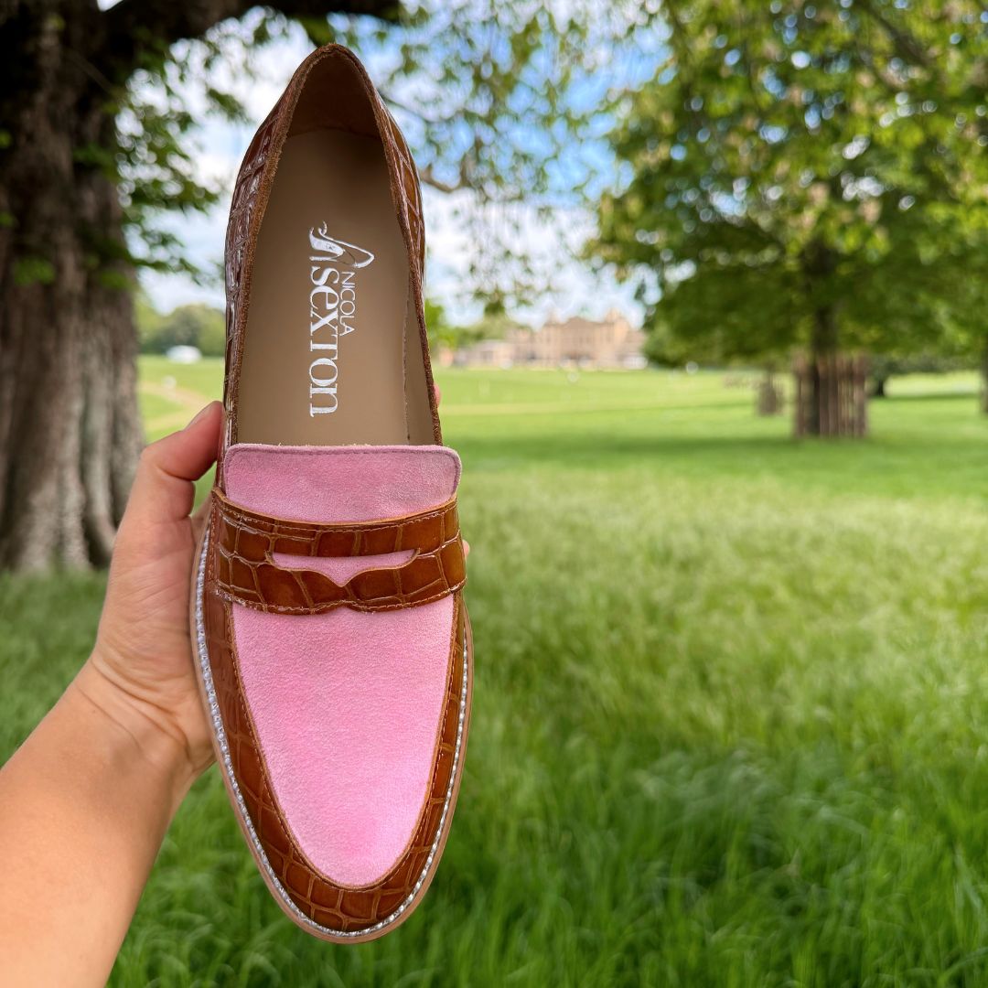 Classic Rosé Tan Loafer