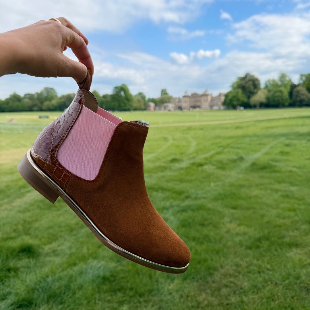 Classic Rosé Tan Chelsea Boot