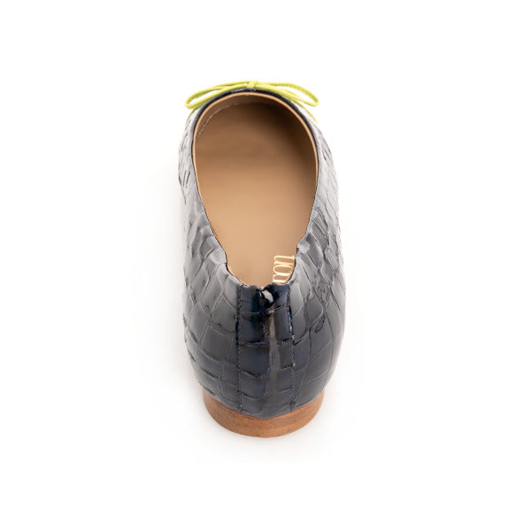 Navy Ballet Pump