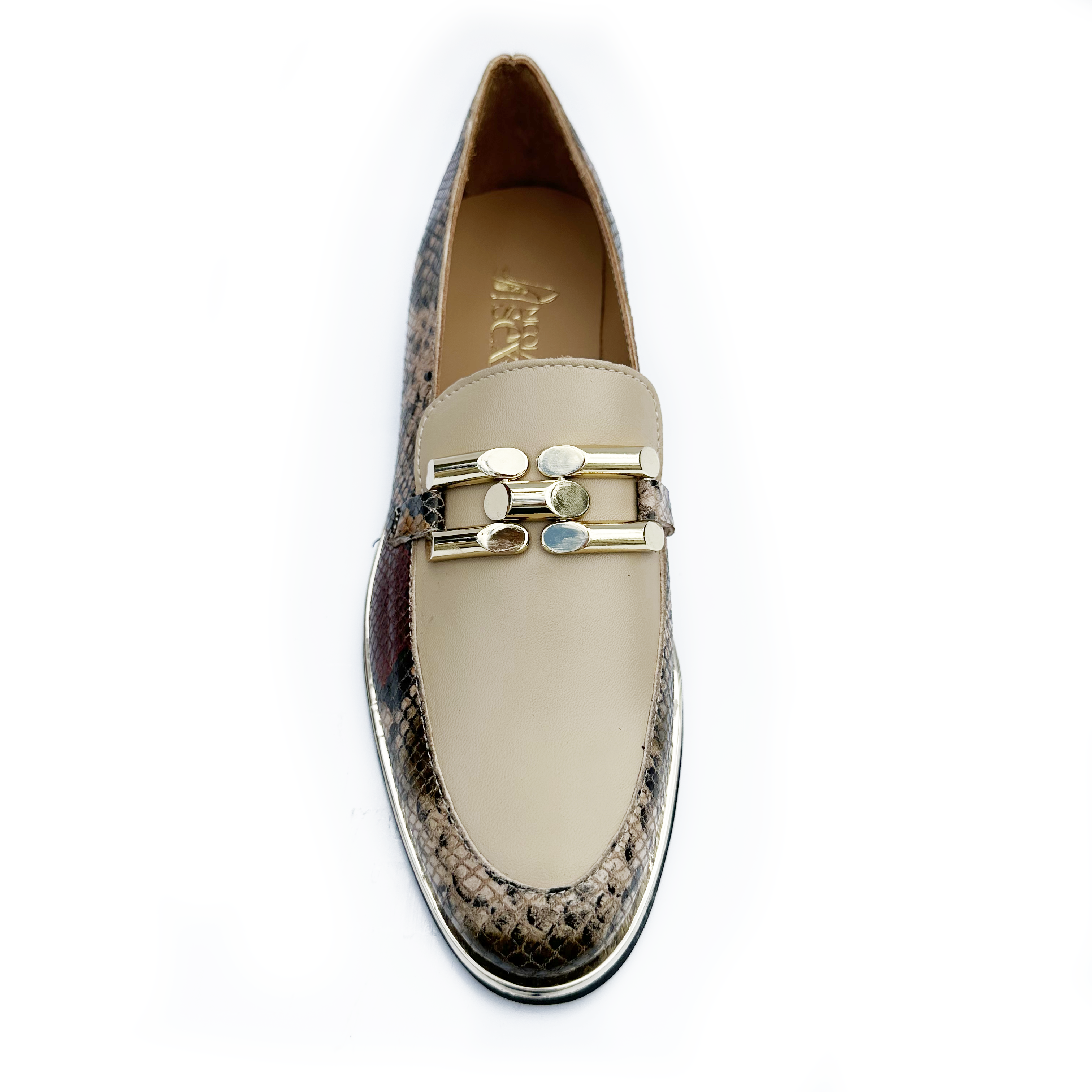 Snake Print Loafer
