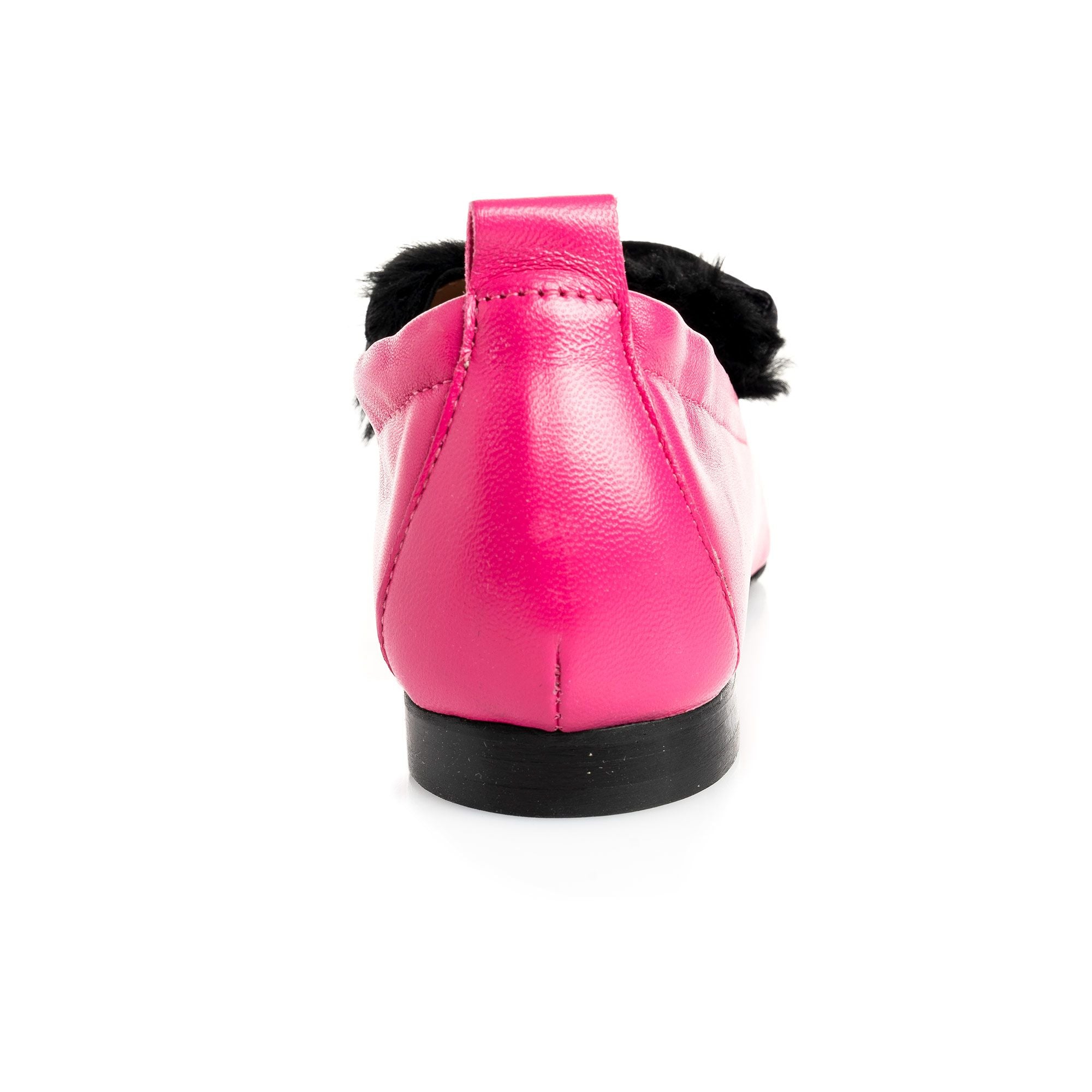 Pink Pointed Bow Pump