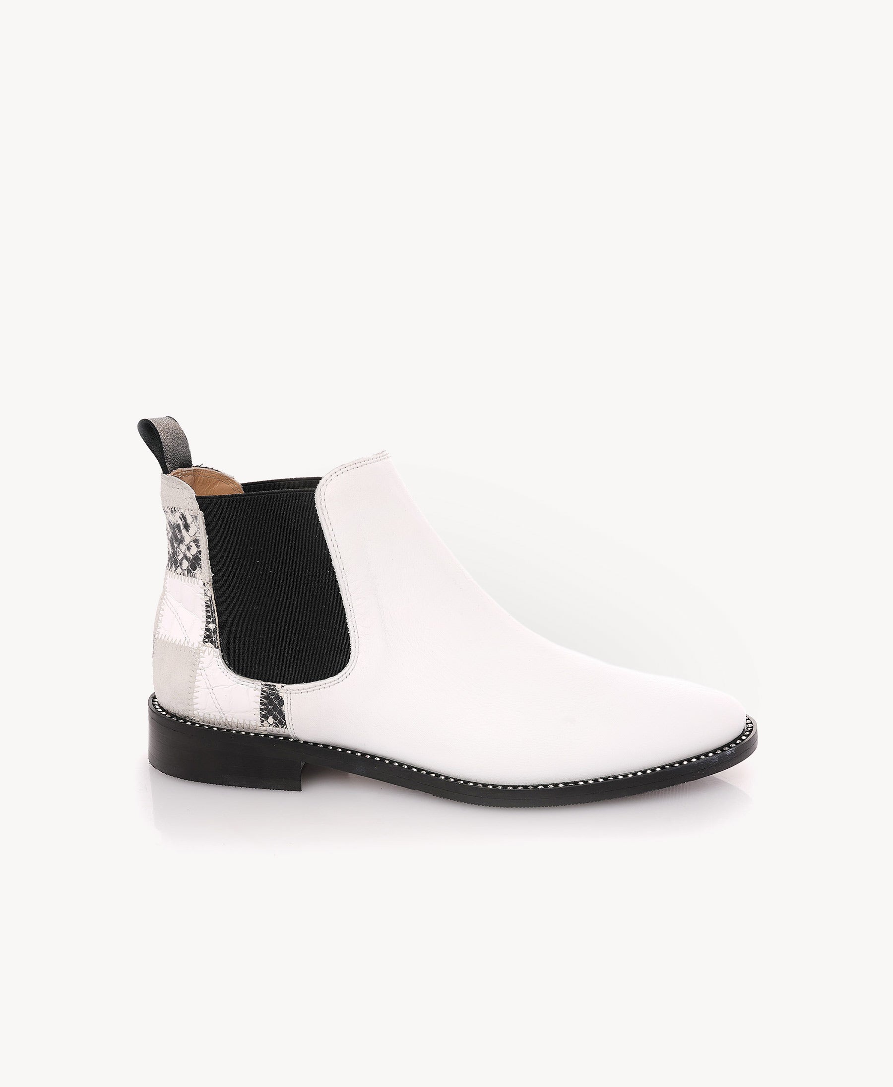 White Chelsea Boot