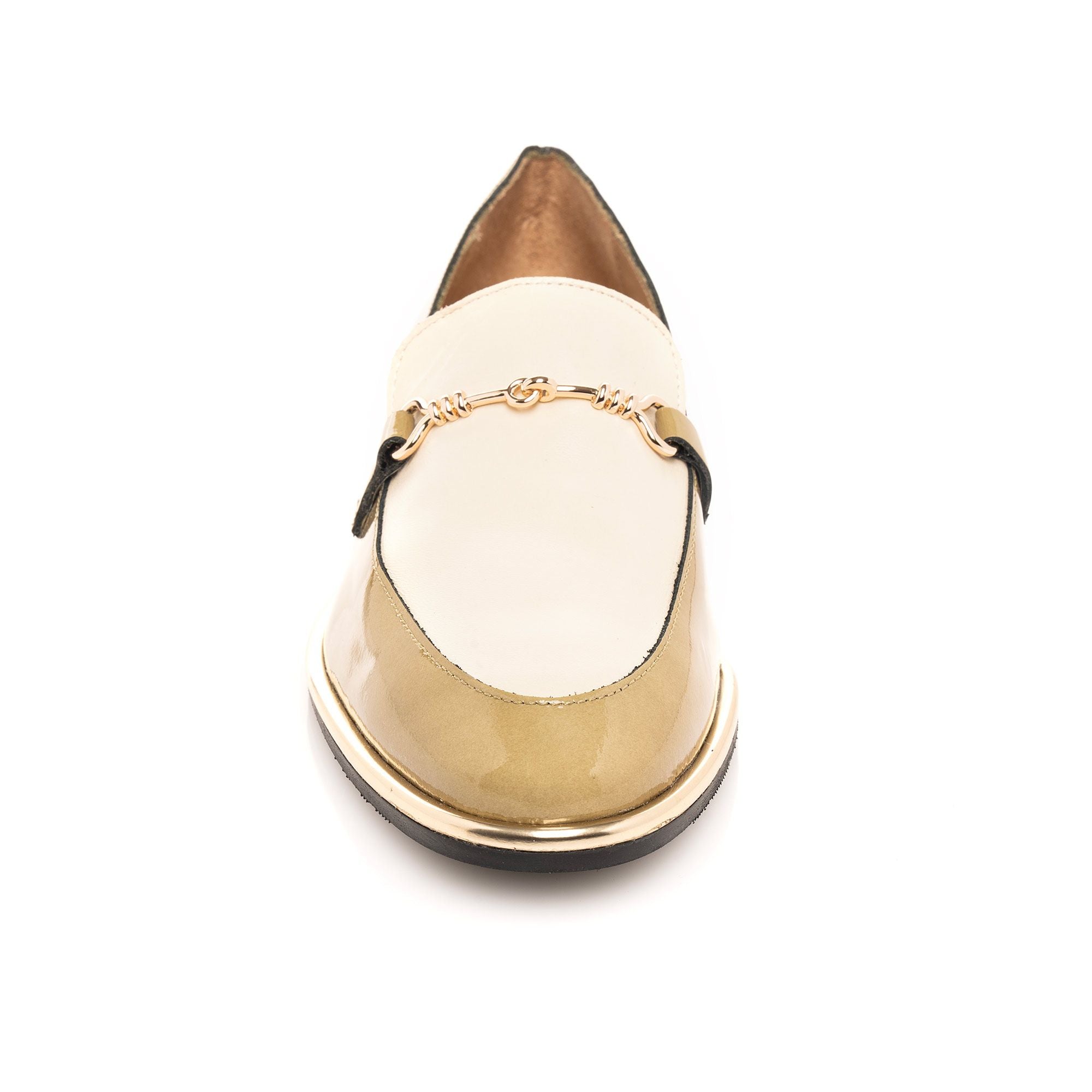 Olive & Cream Loafer