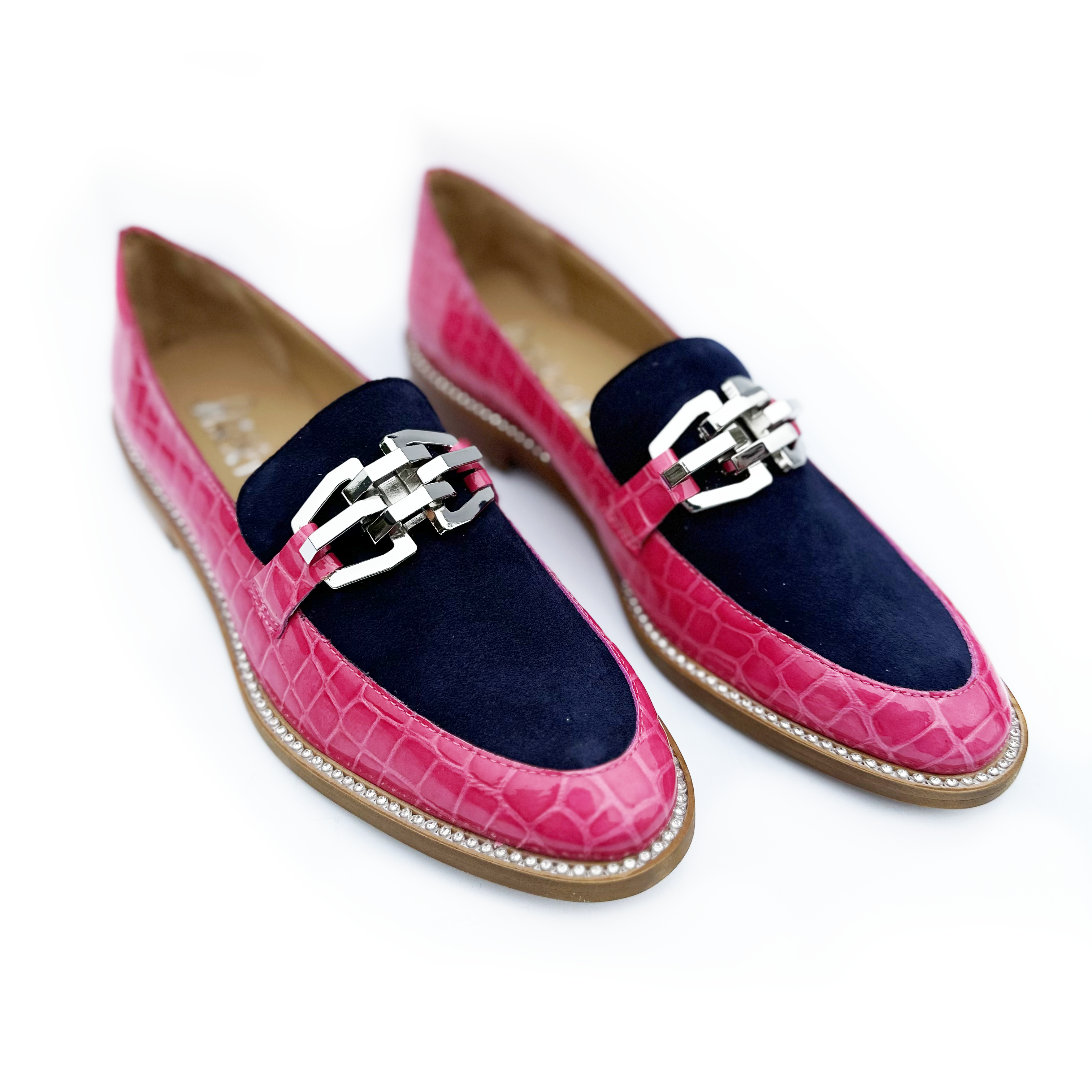 Pink Croc Loafer