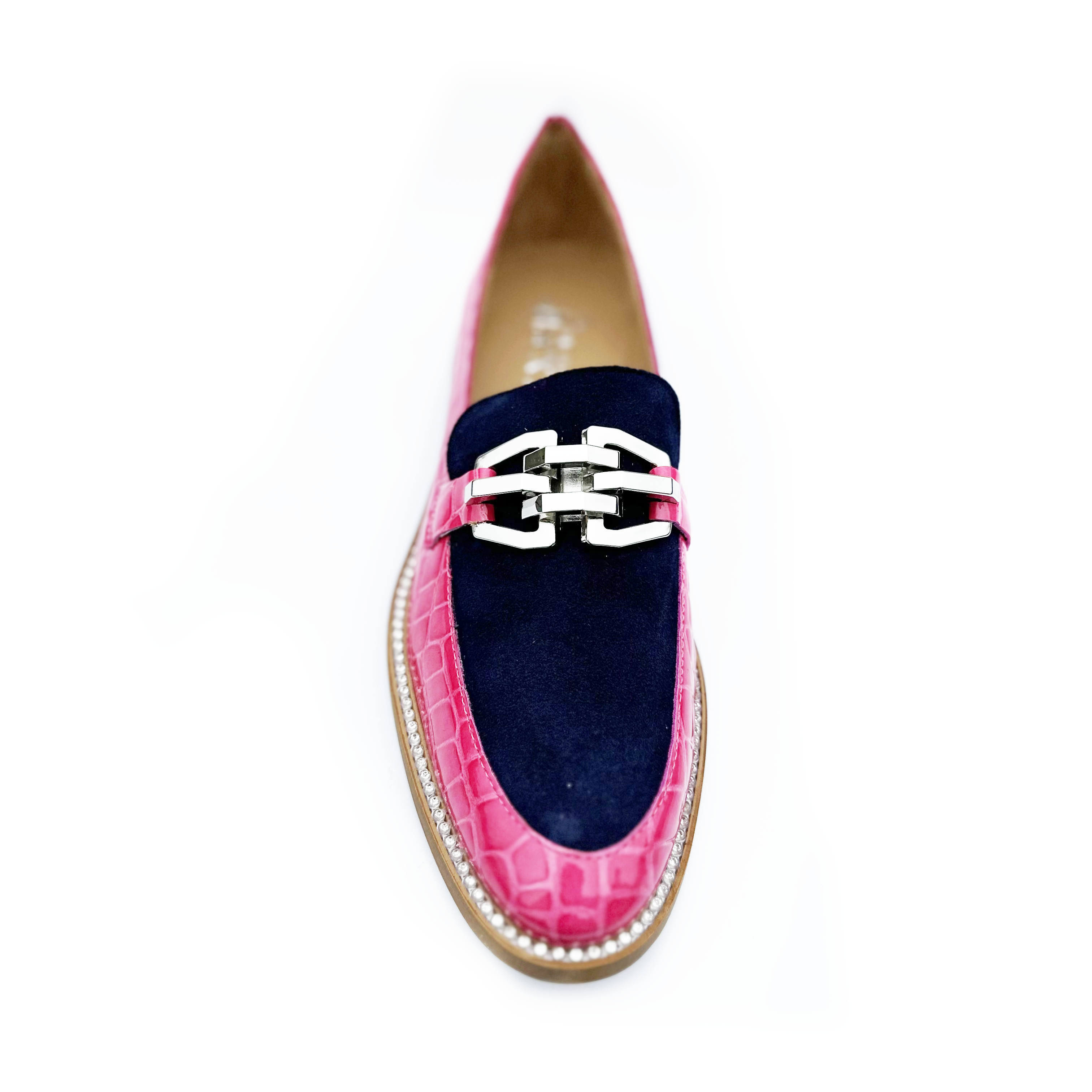 Pink Croc Loafer