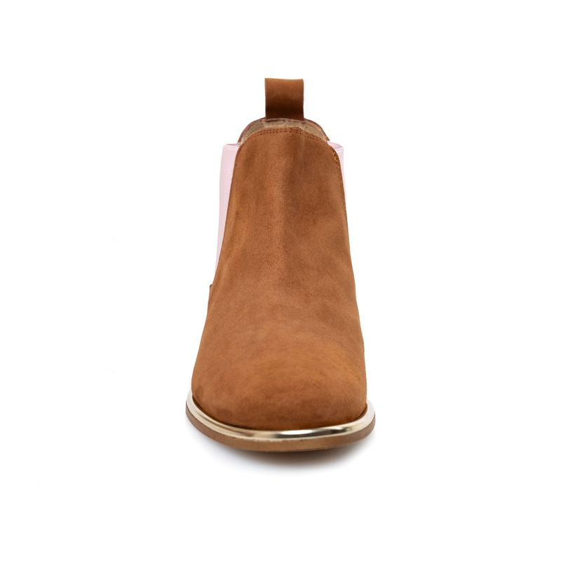 Classic Rosé Tan Chelsea Boot