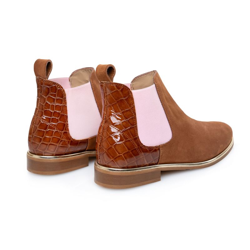 Classic Rosé Tan Chelsea Boot