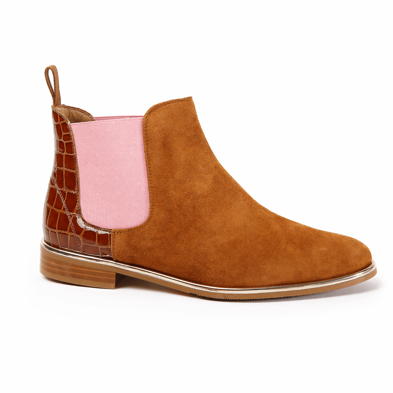 Nicola Sexton Rose Tan Chelsea Boot
