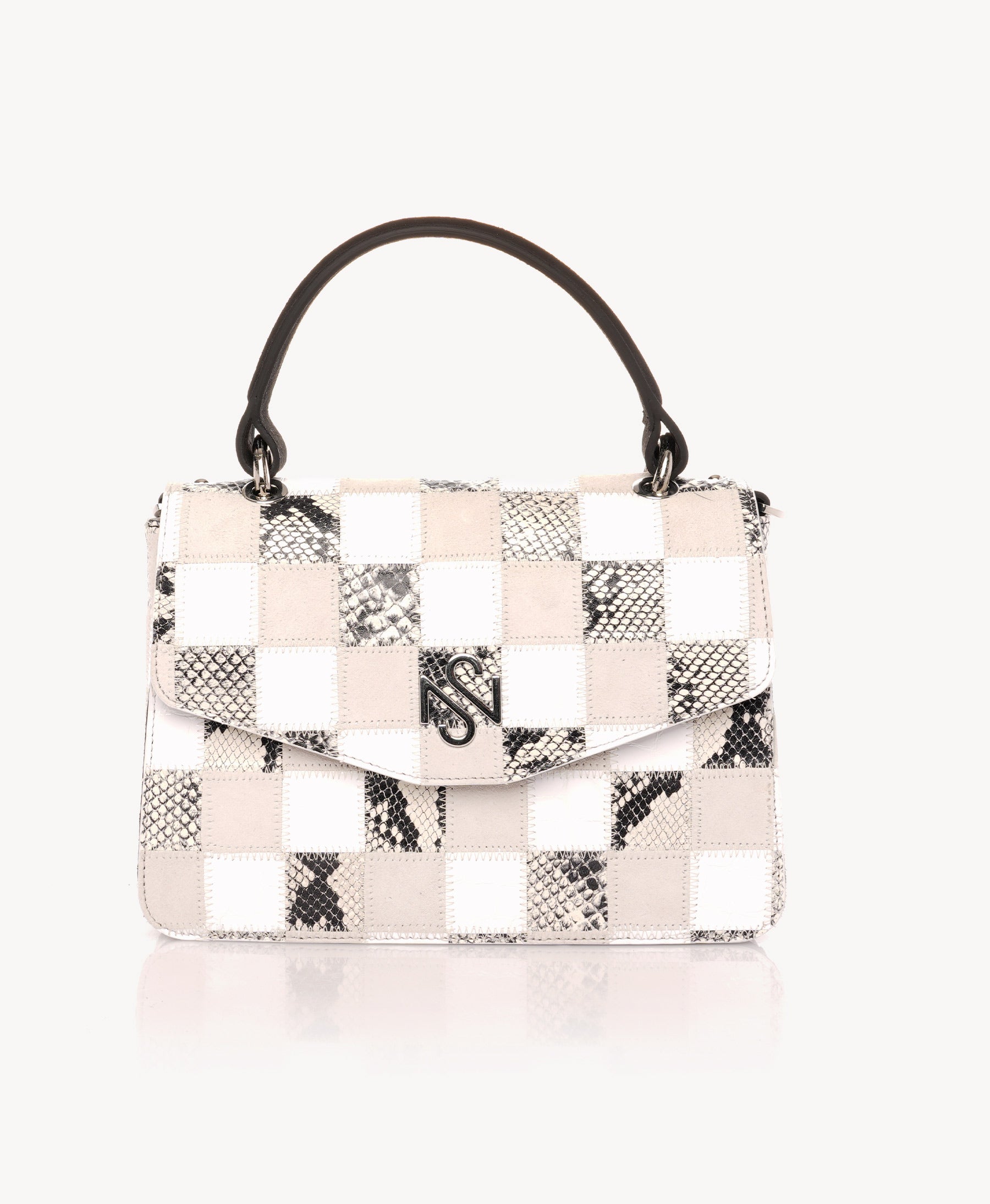 Limited Edition Patchwork 'India' Top Handle Bag