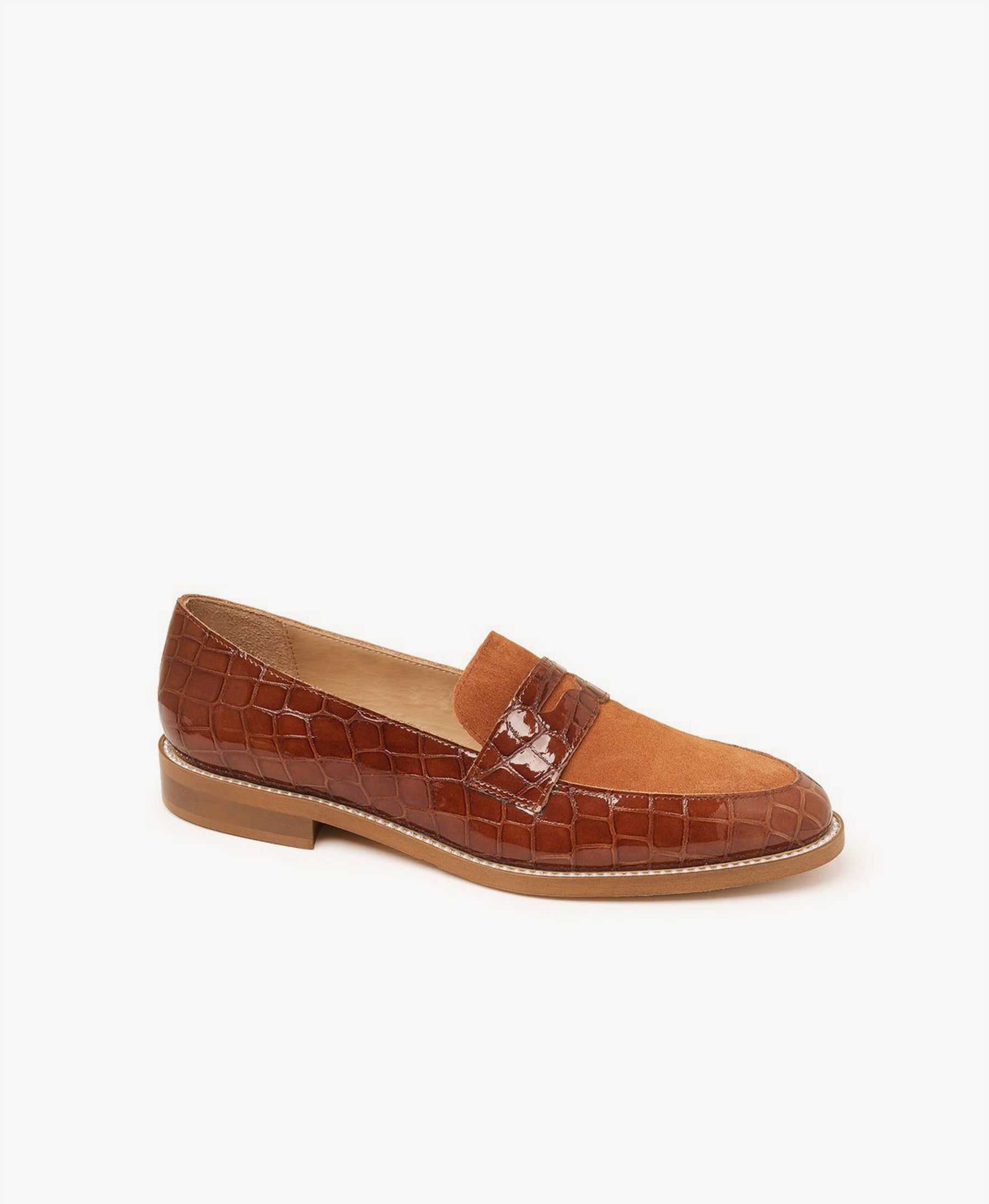 Tan on Tan Loafer