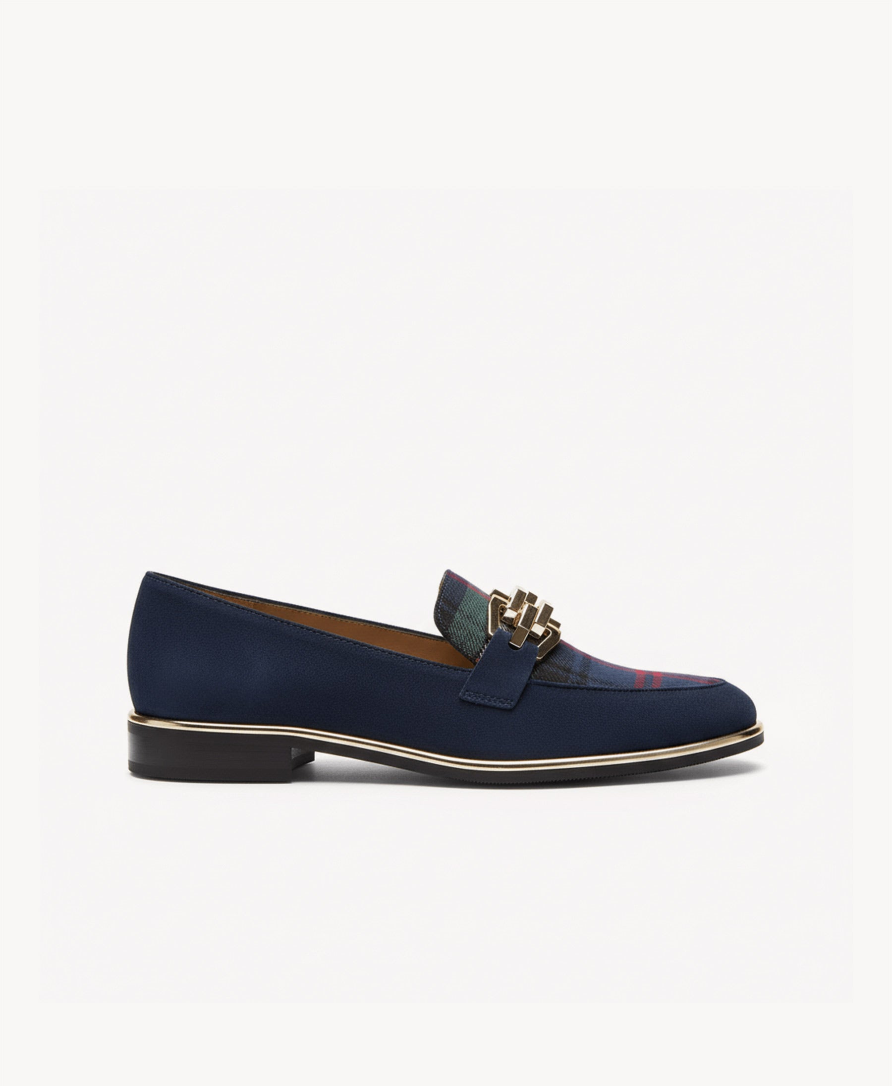Limited Edition Navy Tartan Loafer
