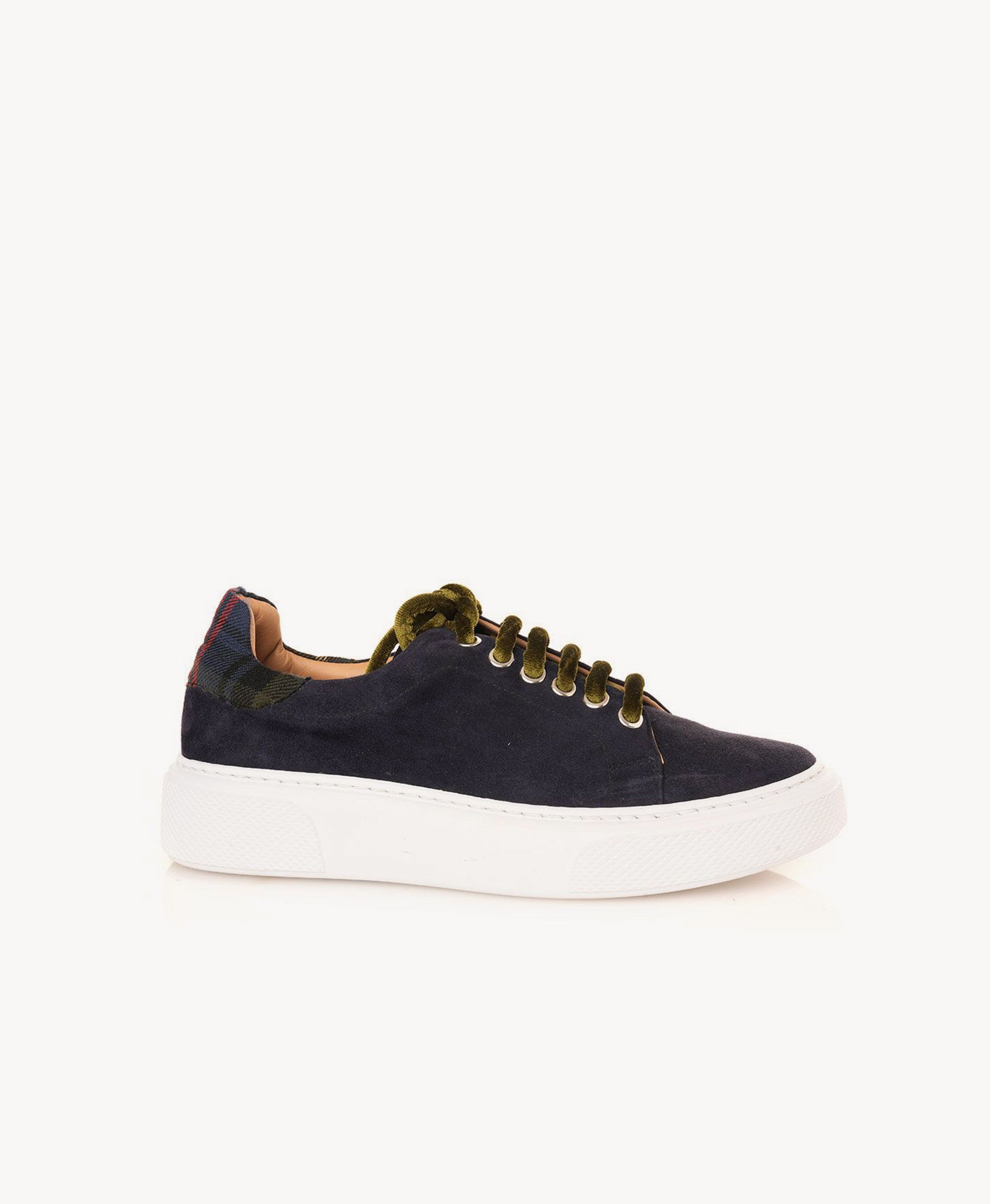 Limited Edition Navy Tartan Sneaker