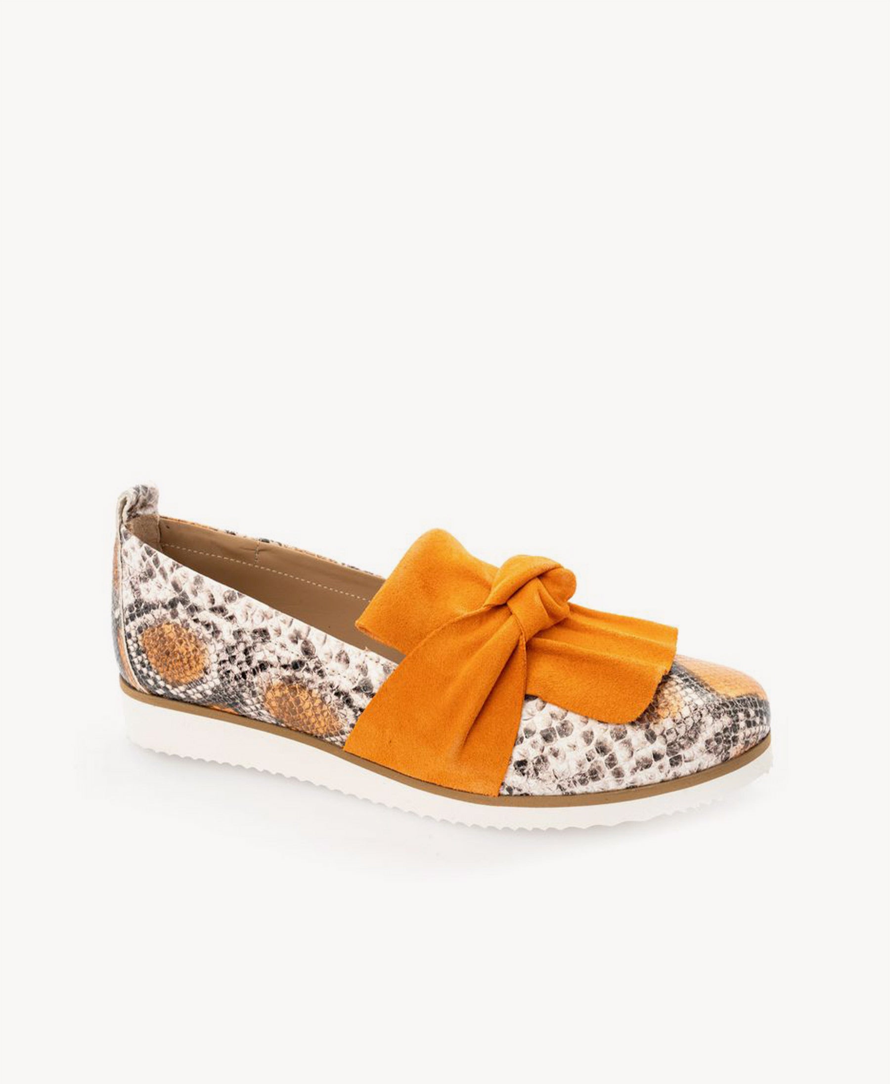 Orange Sporty Loafer