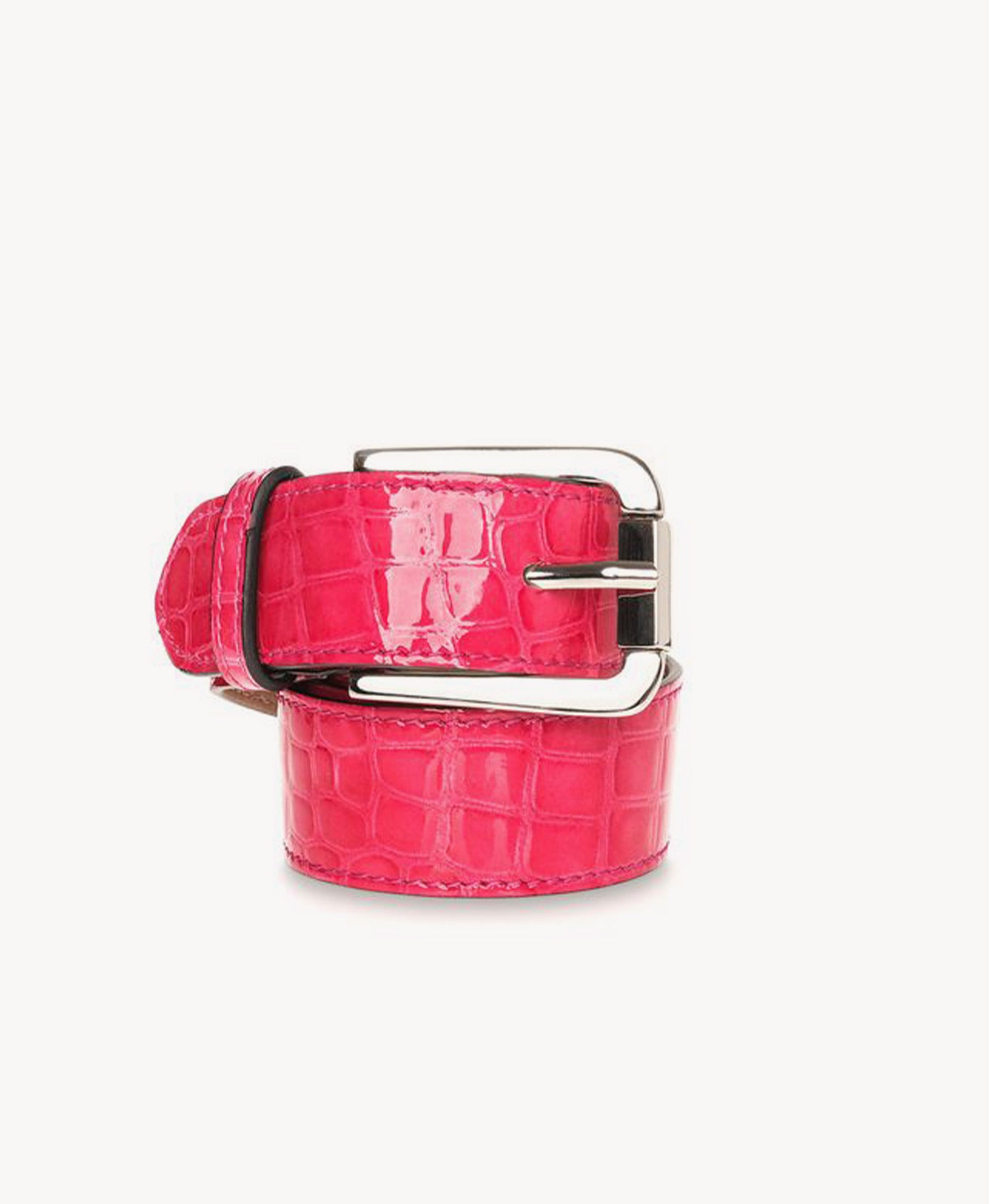 The Cara Belt ~ Pink Croc