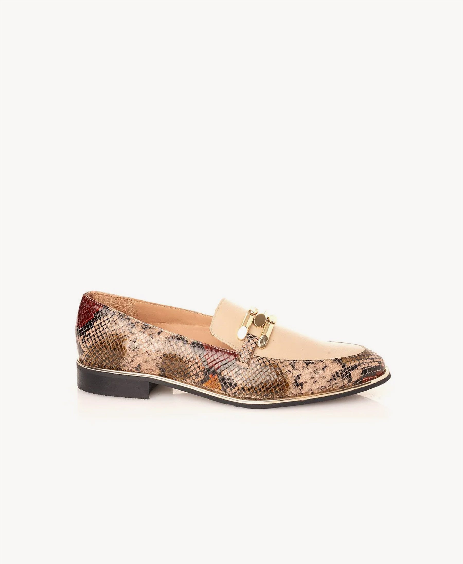Snake Print Loafer