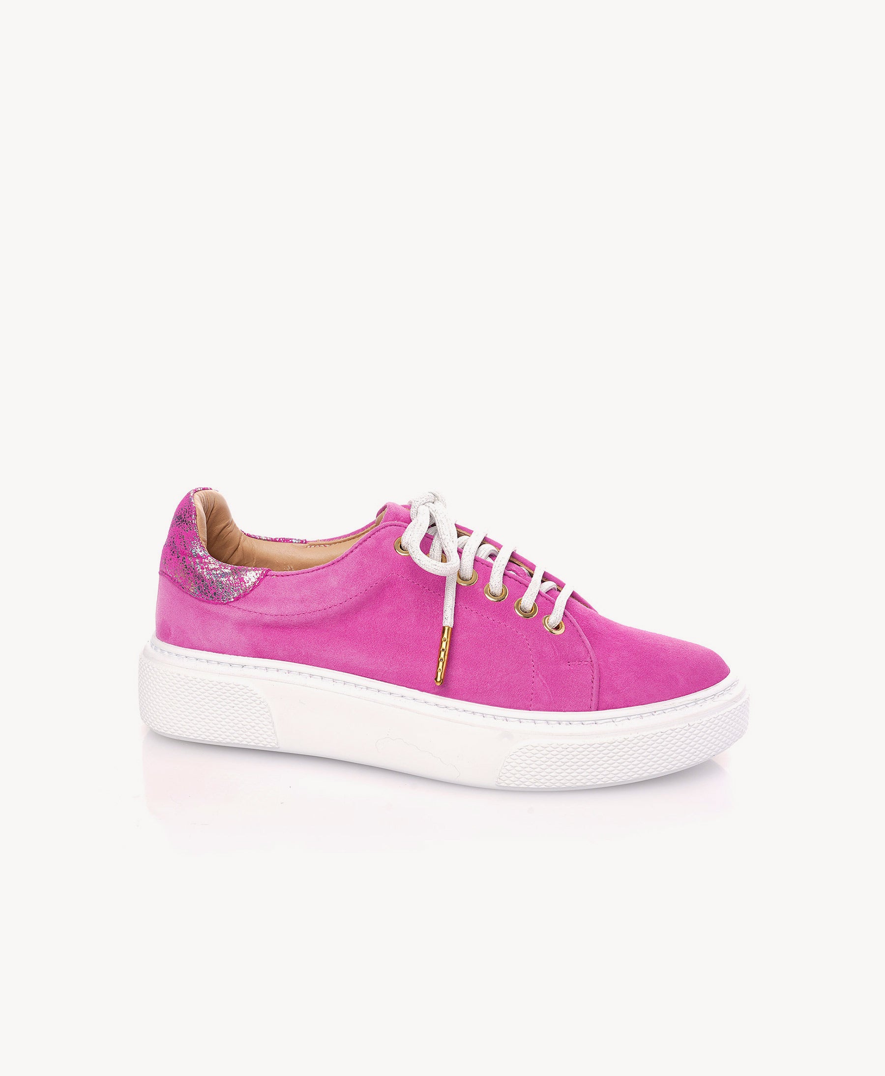 Pink Suede Sneaker
