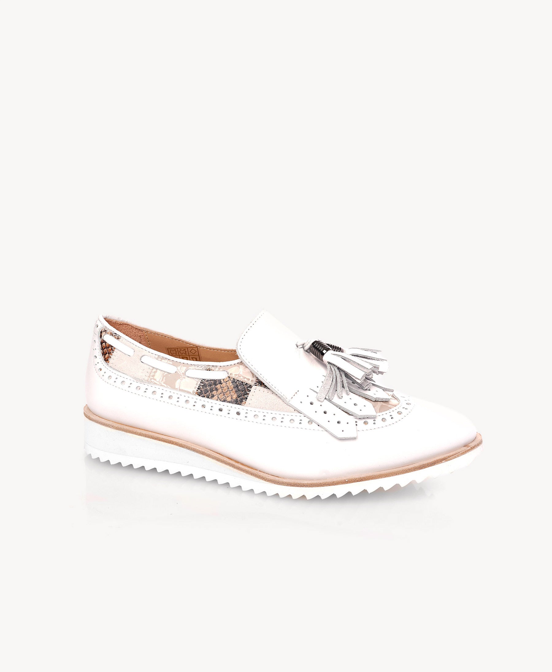 White Chunky Loafer