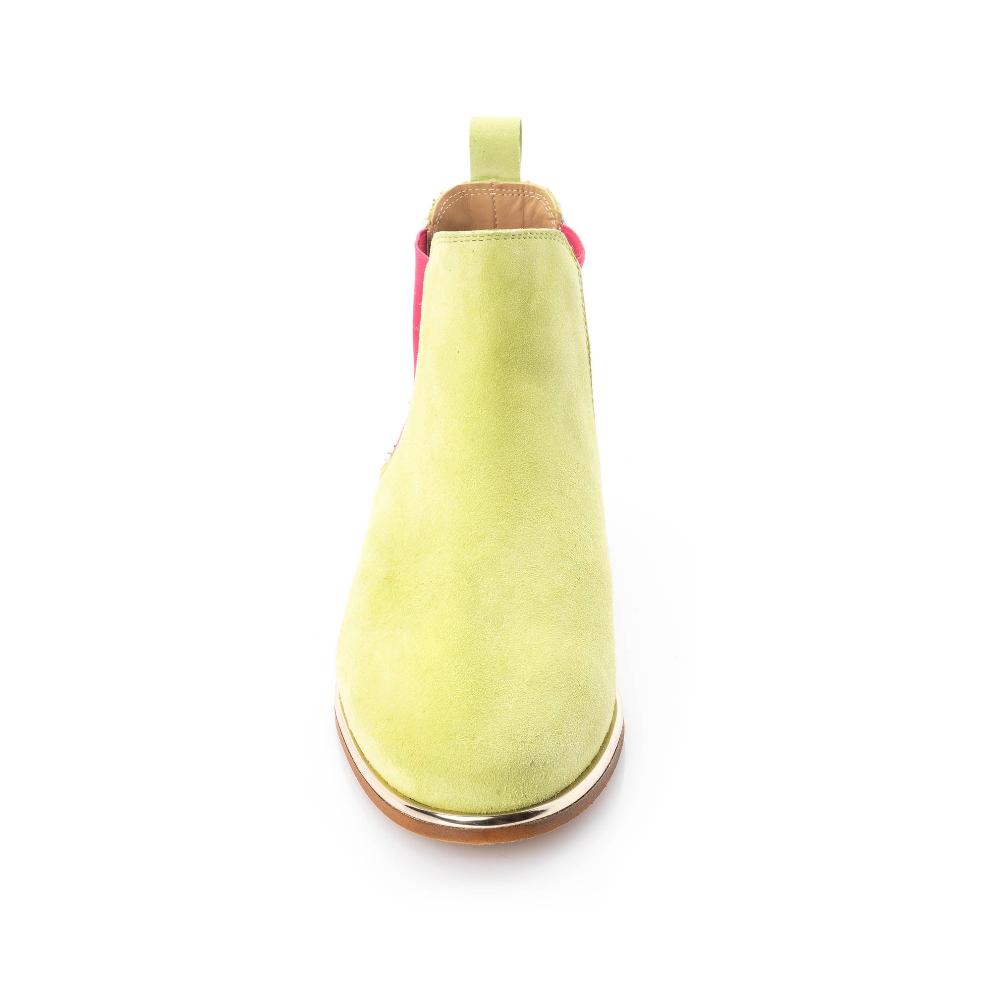 Lime Green Chelsea Boot