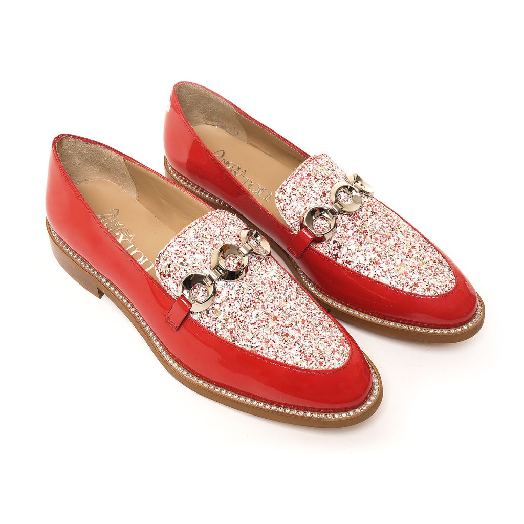 Sparkling Scarlet Loafer