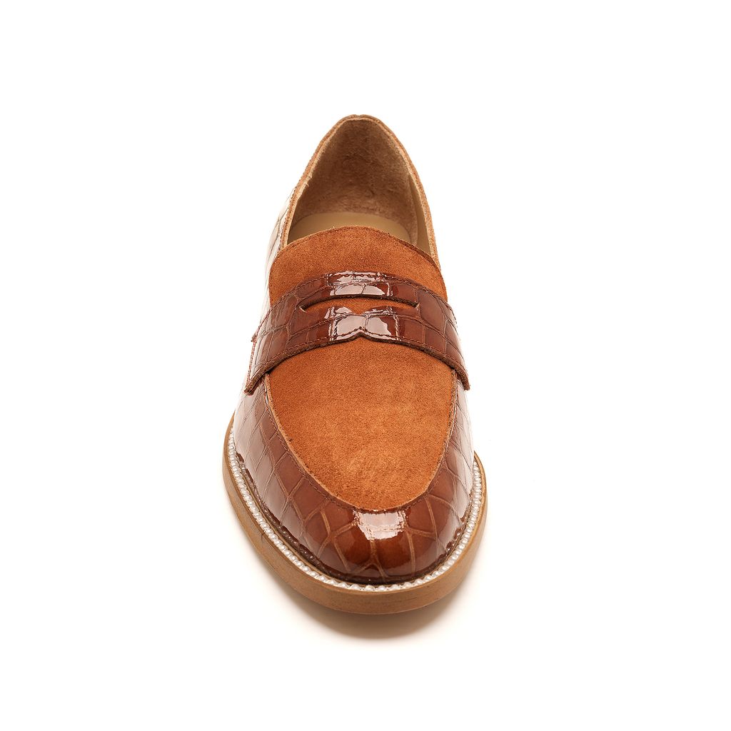 Tan on Tan Loafer
