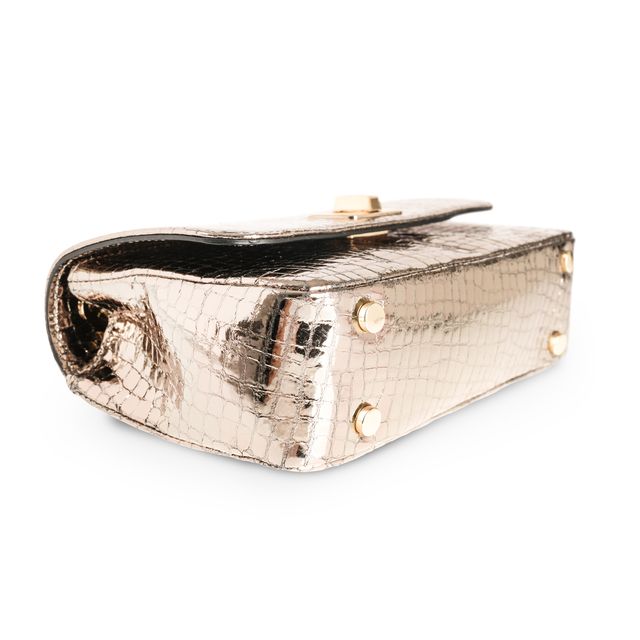 The Celia ~ Bronze Metallic Crossbody Handbag