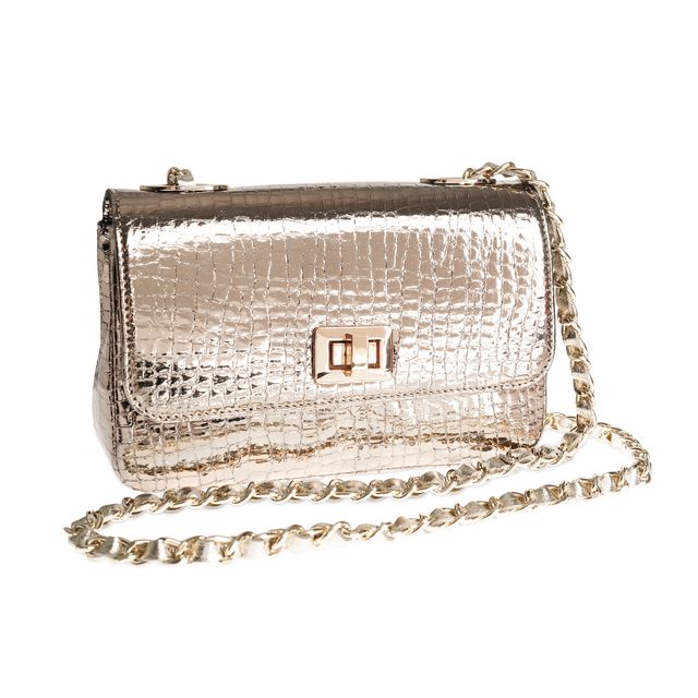 The Celia ~ Bronze Metallic Crossbody Handbag