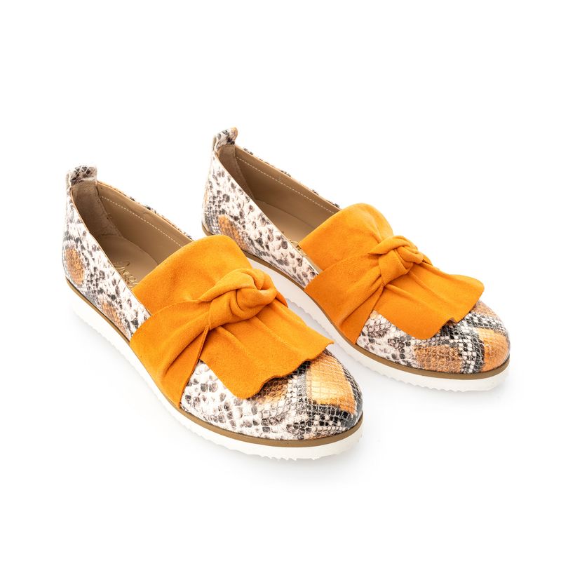 Orange Sporty Loafer