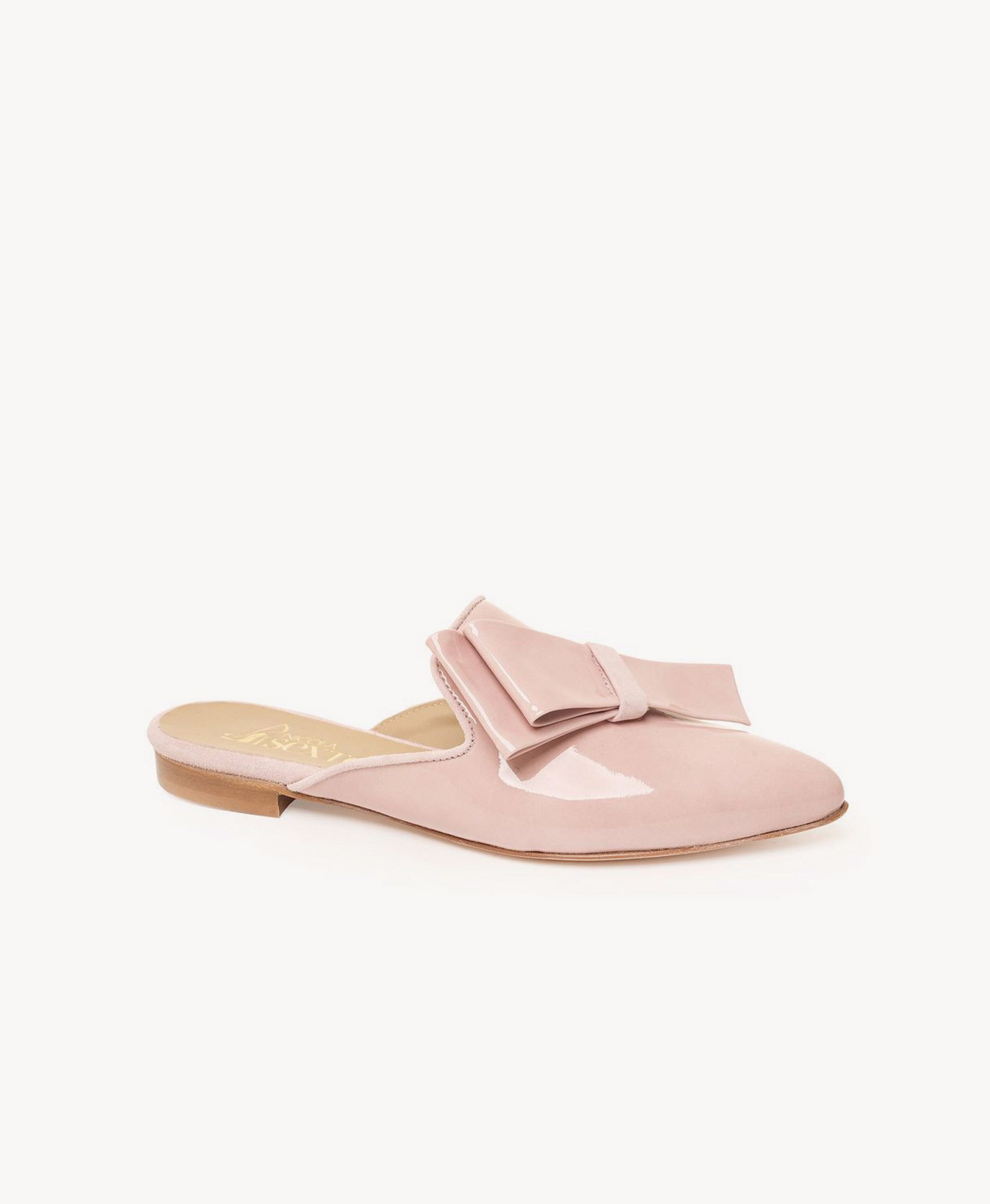 Peony Pink Pointed Mule
