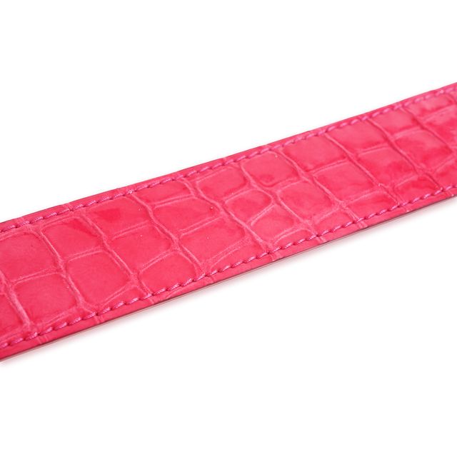 The Cara Belt ~ Pink Croc