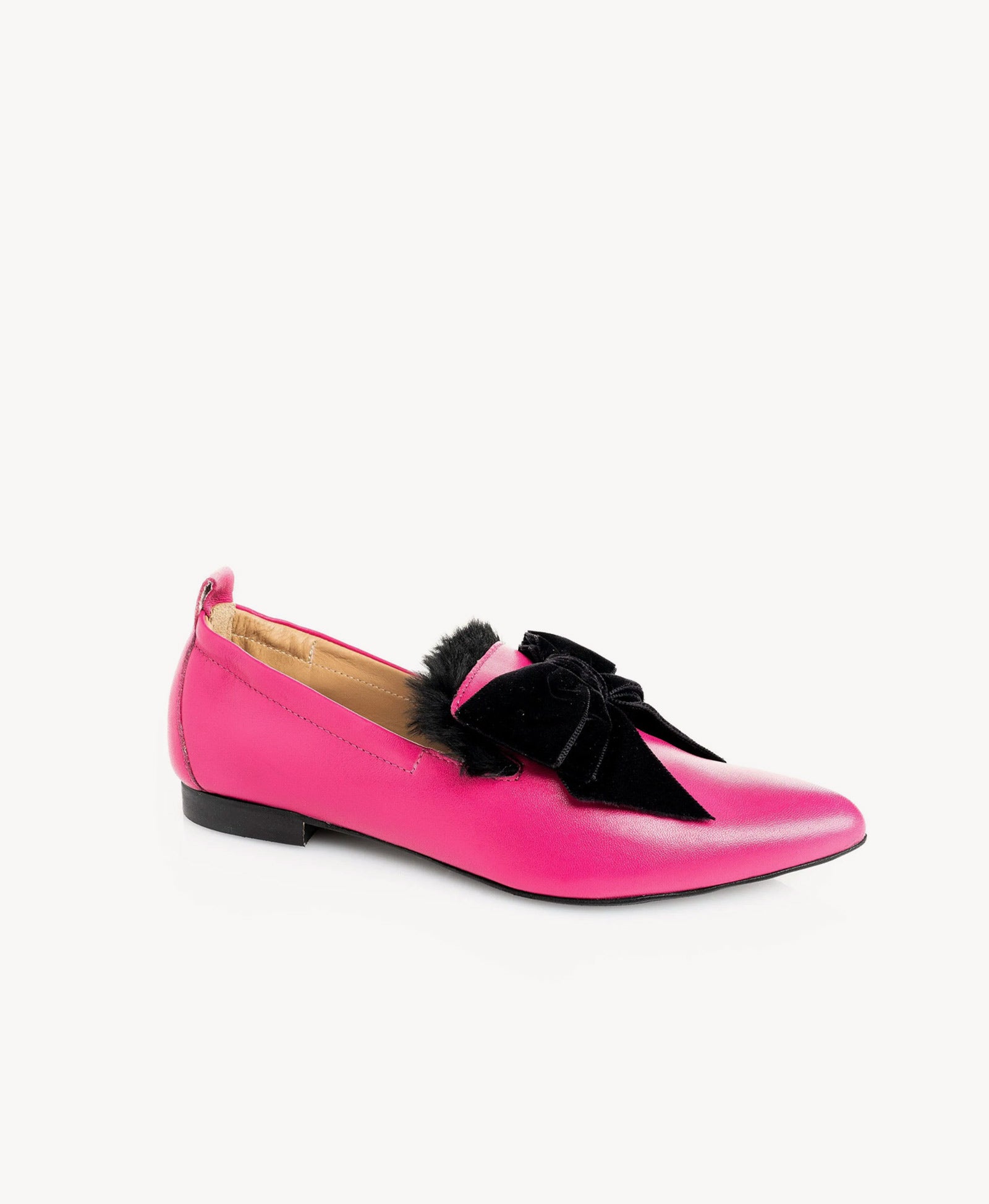 Pink Pointed Bow Pump