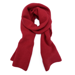 Red Knitted Scarf