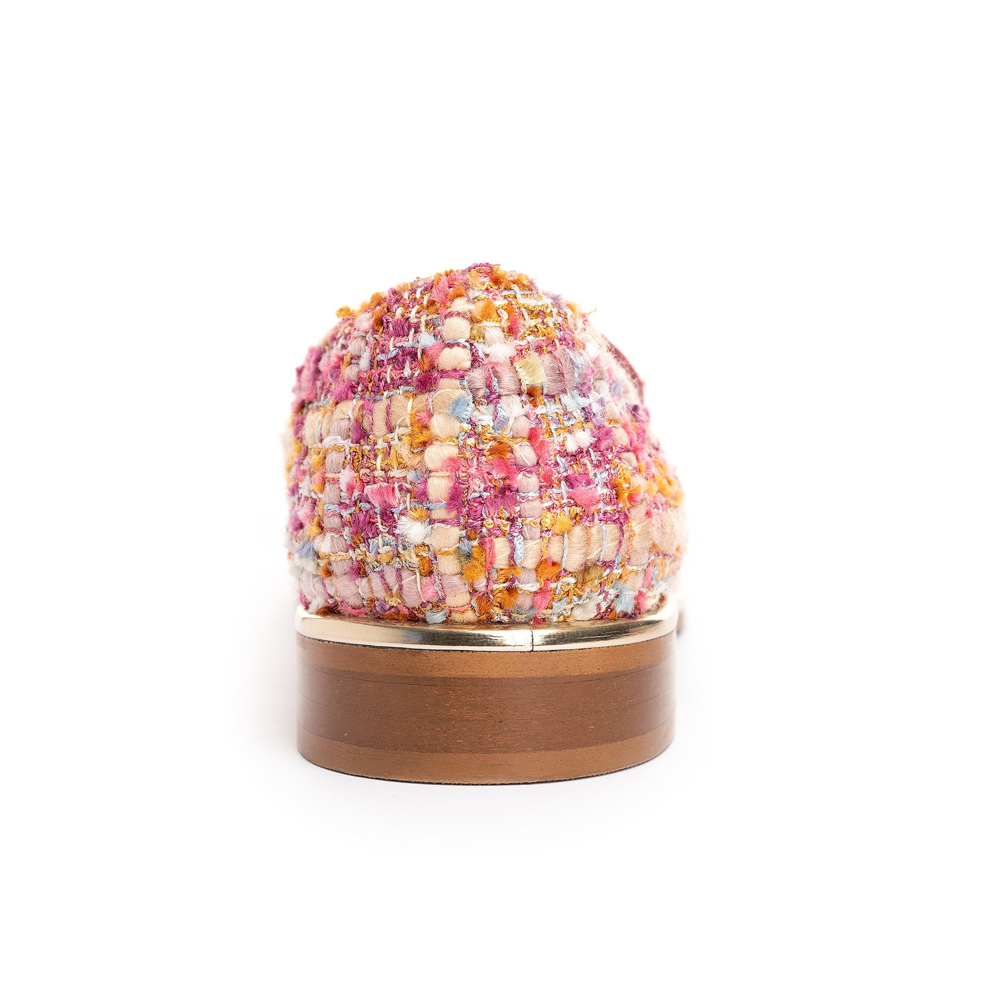 Pink Tweed Loafer - Image 6