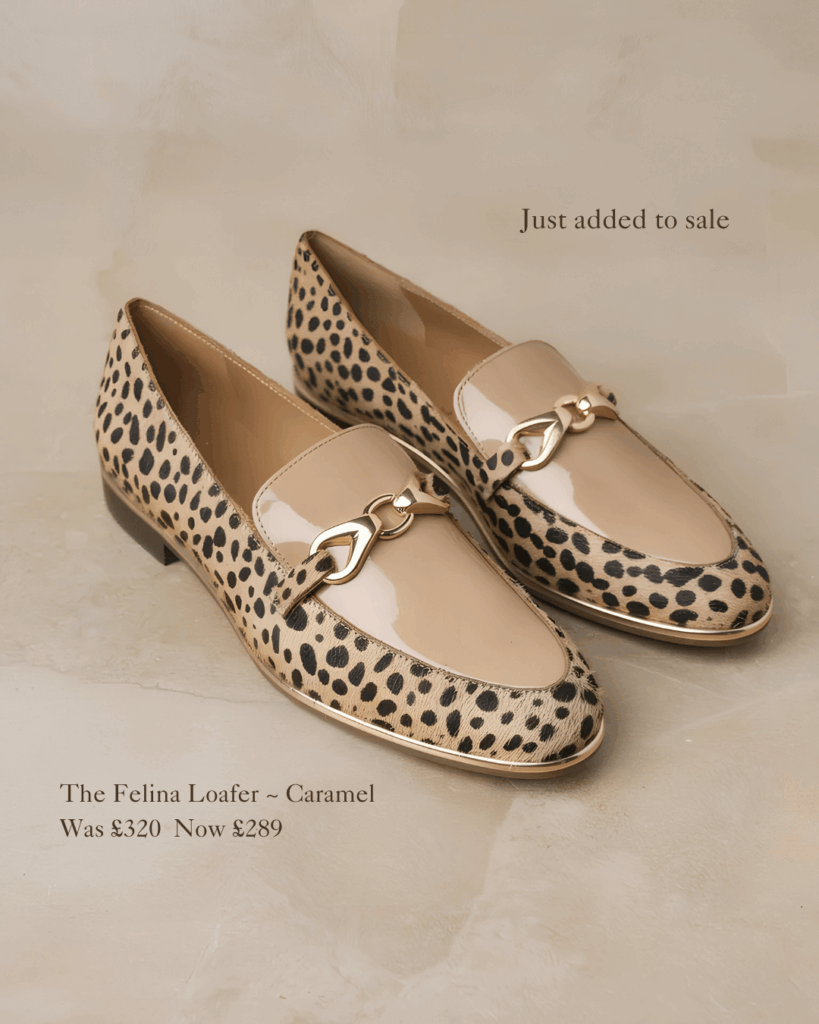 Nicola Sexton leopard print loafers